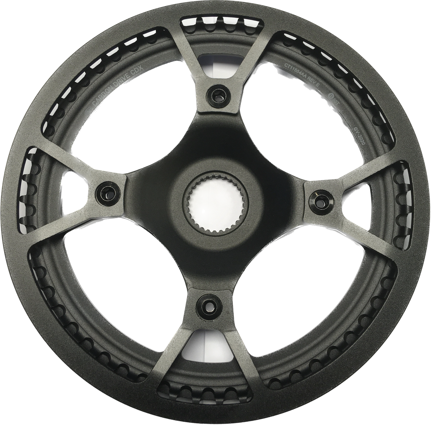 CDX spider assembly, 55T, BCD-104, Bosch Gen 4 (Rohloff offset)