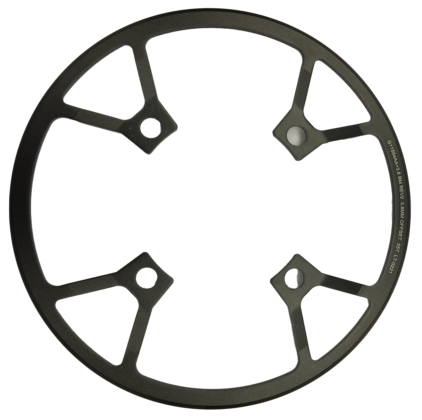 Beschermrand voor 4B spider, 55T, 3.8 mm offset