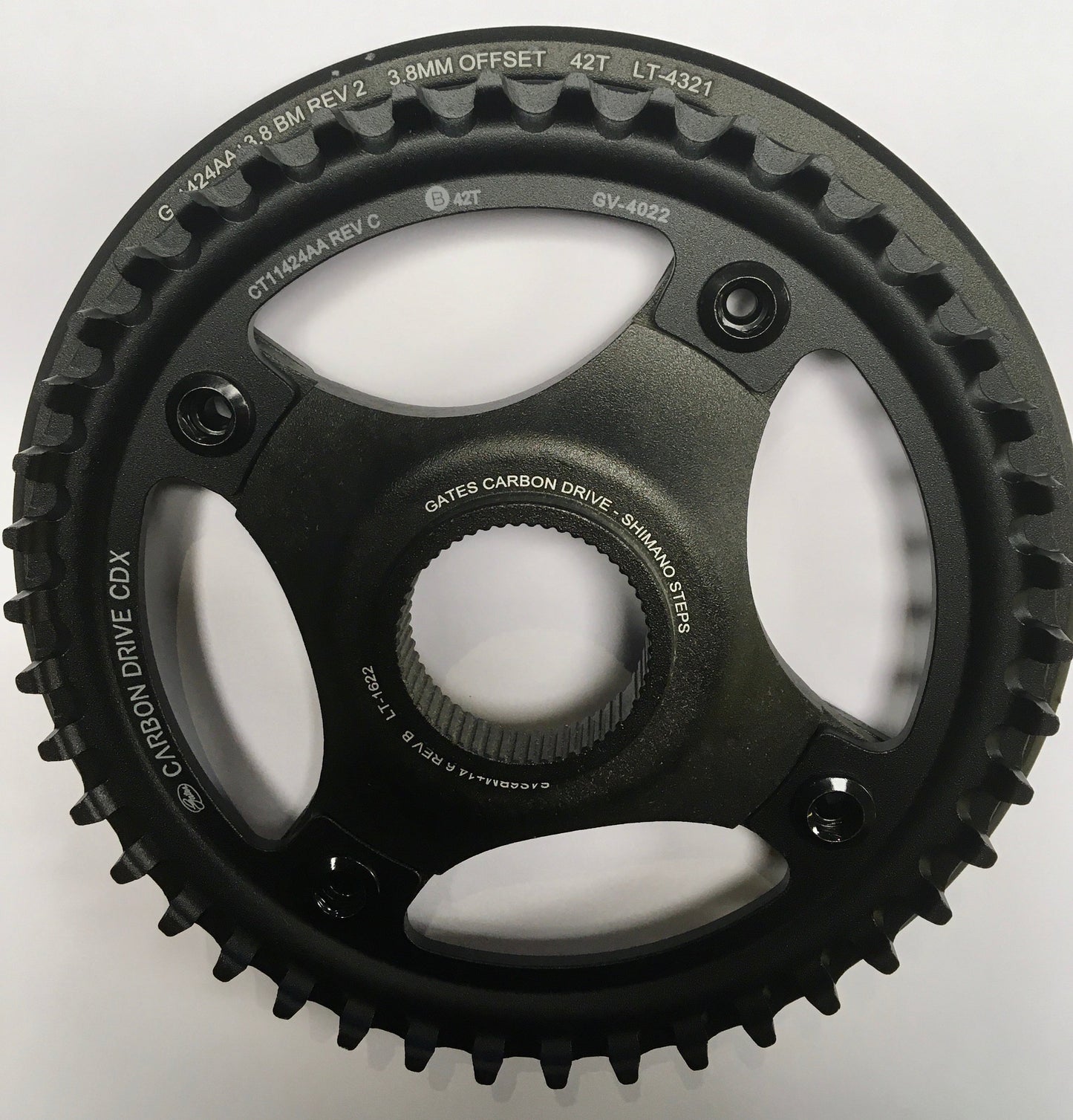 CDX spider assembly, 42T, BCD-104, Steps E6100