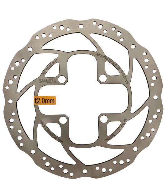 Schijfrem Ø 180 mm/t 2.0 mm voor Magura